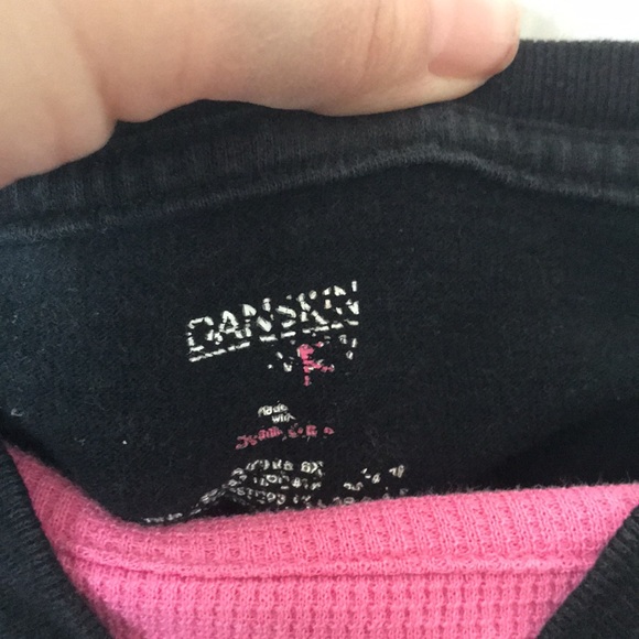 ❤️ Danskin Layered-Look Shirt - Size 6/6X - Picture 3 of 5